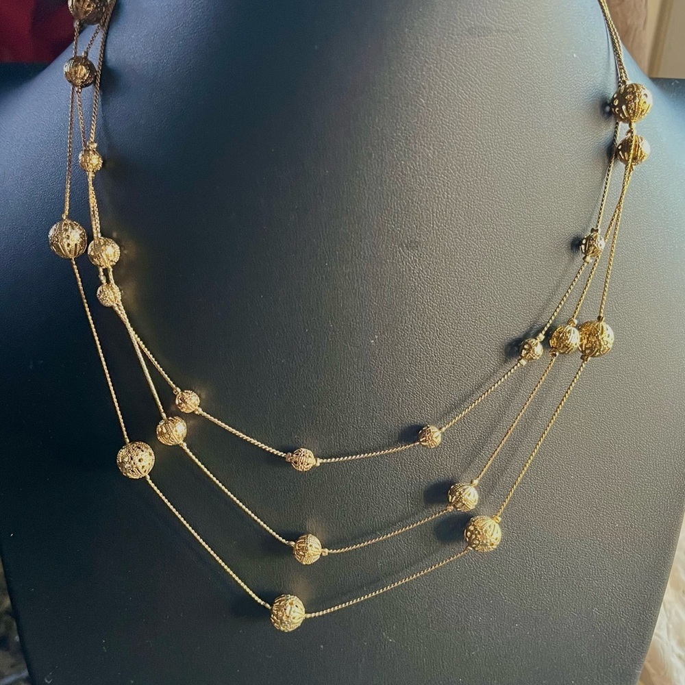 Avon Multistrand Necklace NOS